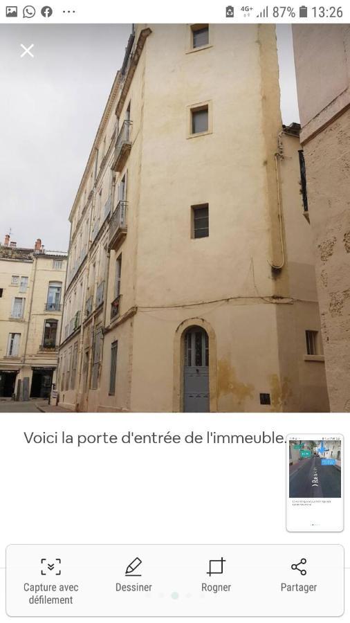 Studio Cosy Au Coeur Du Centre Historique Montpellier Zewnętrze zdjęcie